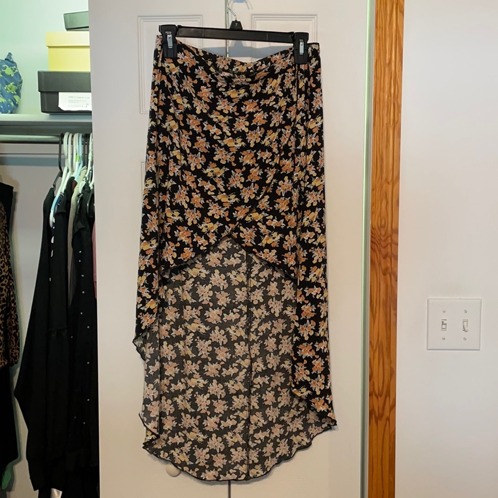 High to low skirt from pacsun